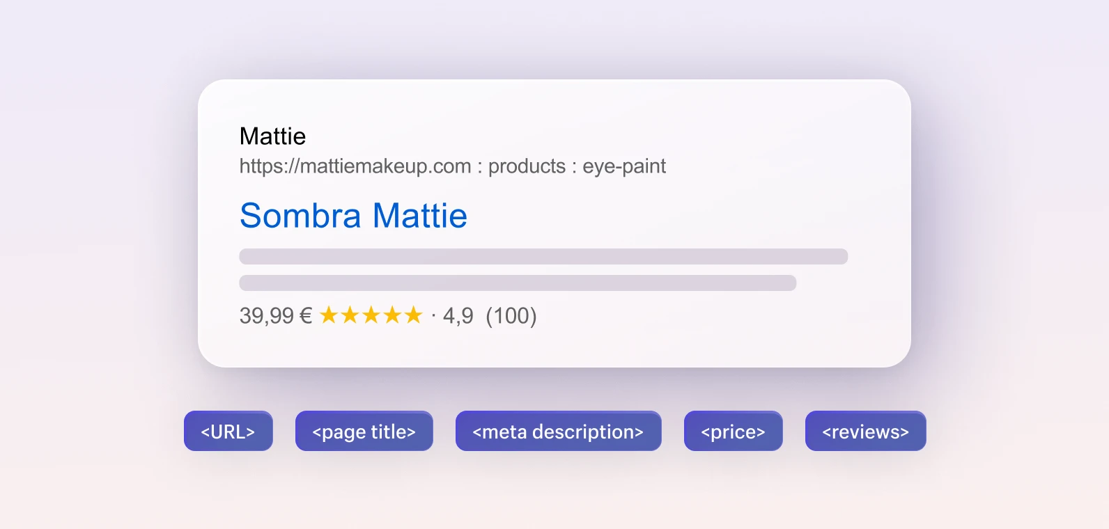 UI del creador de sitios web