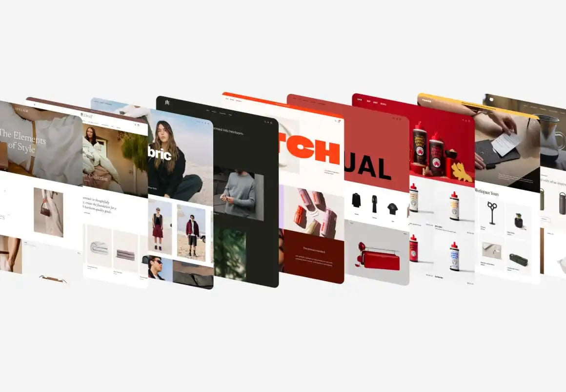 Store themes animation