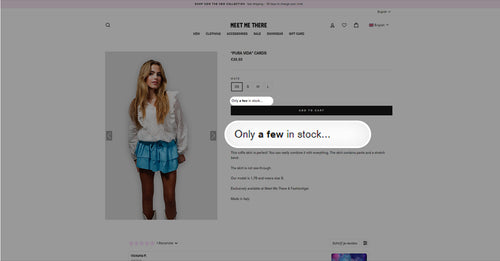 Stock Countdown On Website
