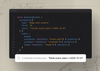 Un éditeur de code est affiché à côté d’une barre de recherche où l’utilisateur a saisi une date.