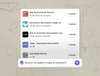 Un prompt di Sidekick dove l’utente ha chiesto informazioni su delle app per le recensioni e ha ricevuto dei consigli.