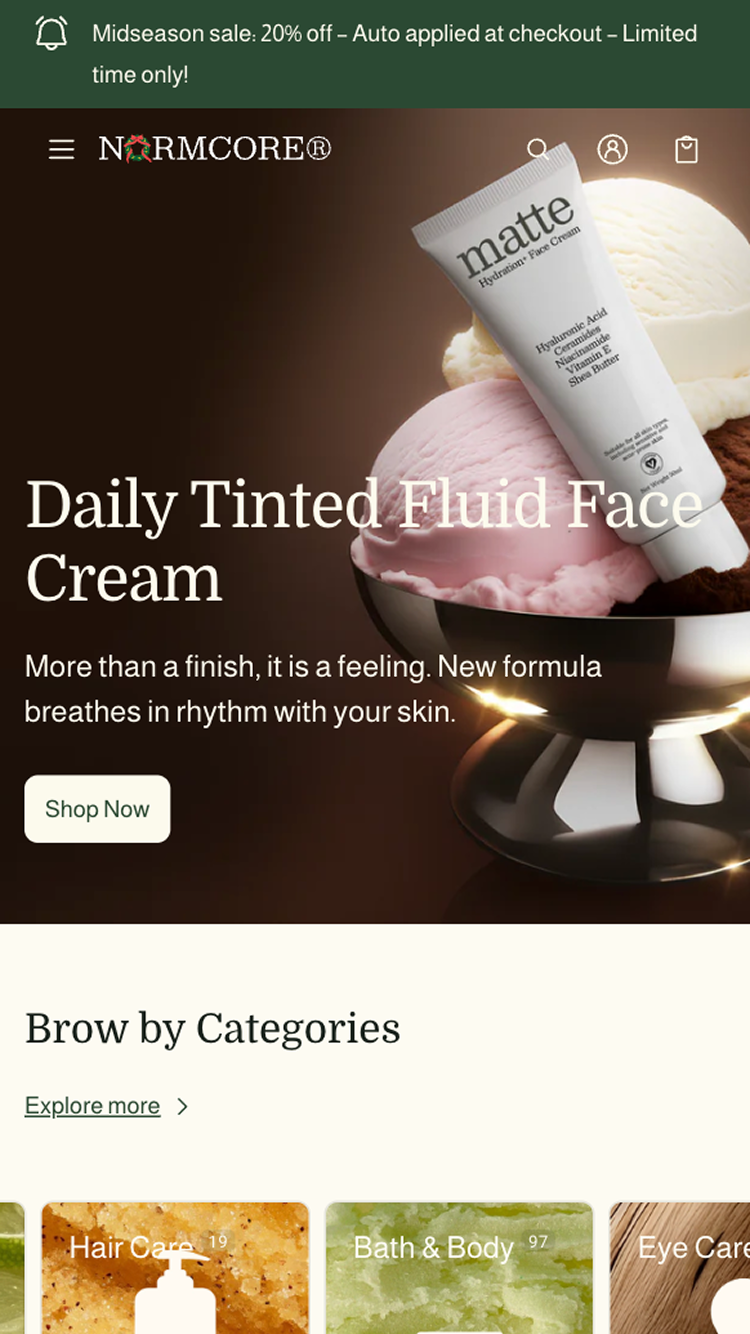 Theme screenshot that previews Matte