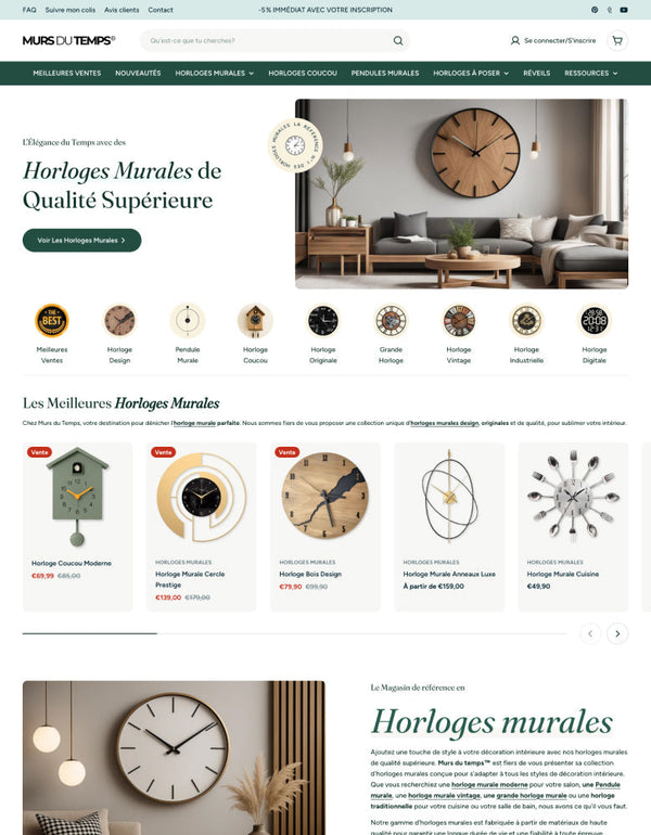 Captura de pantalla de la tienda online de 