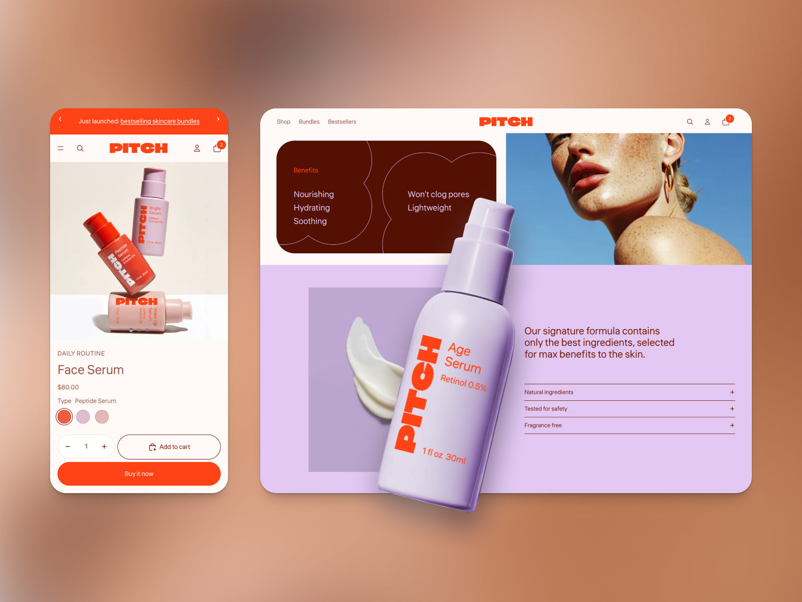 Show off your product details