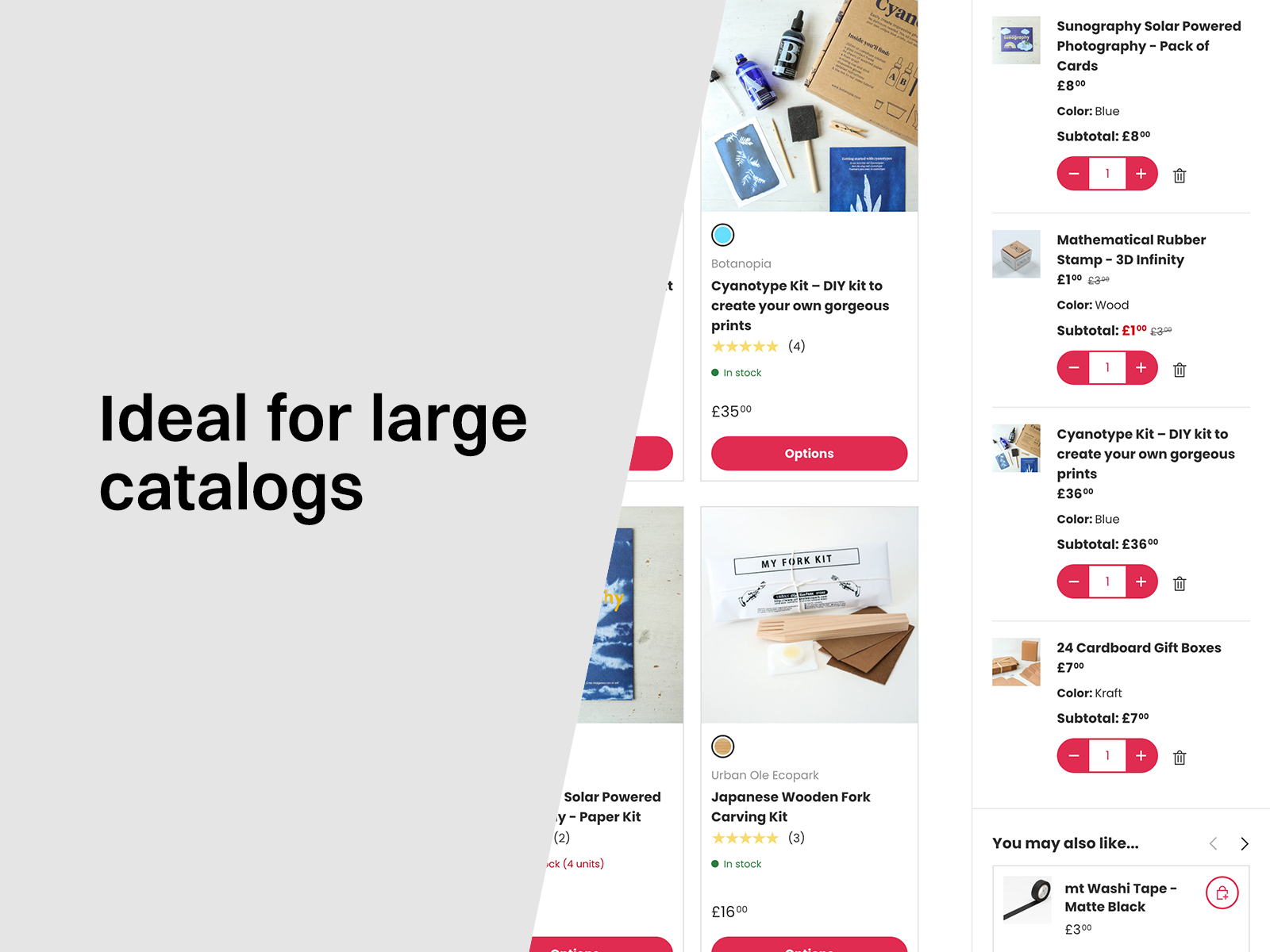 Unrivalled shopping experience