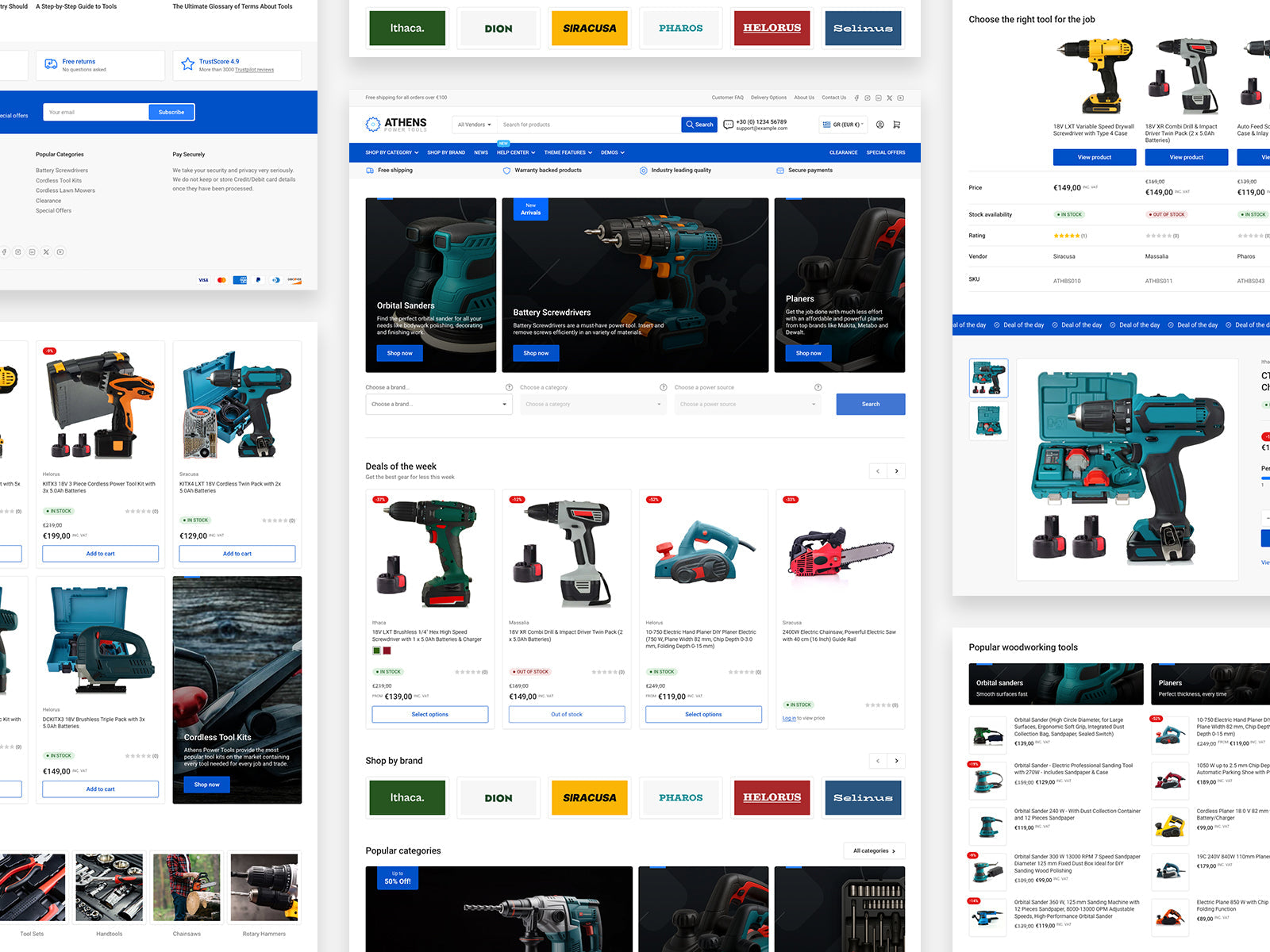 Built for tools and hardware