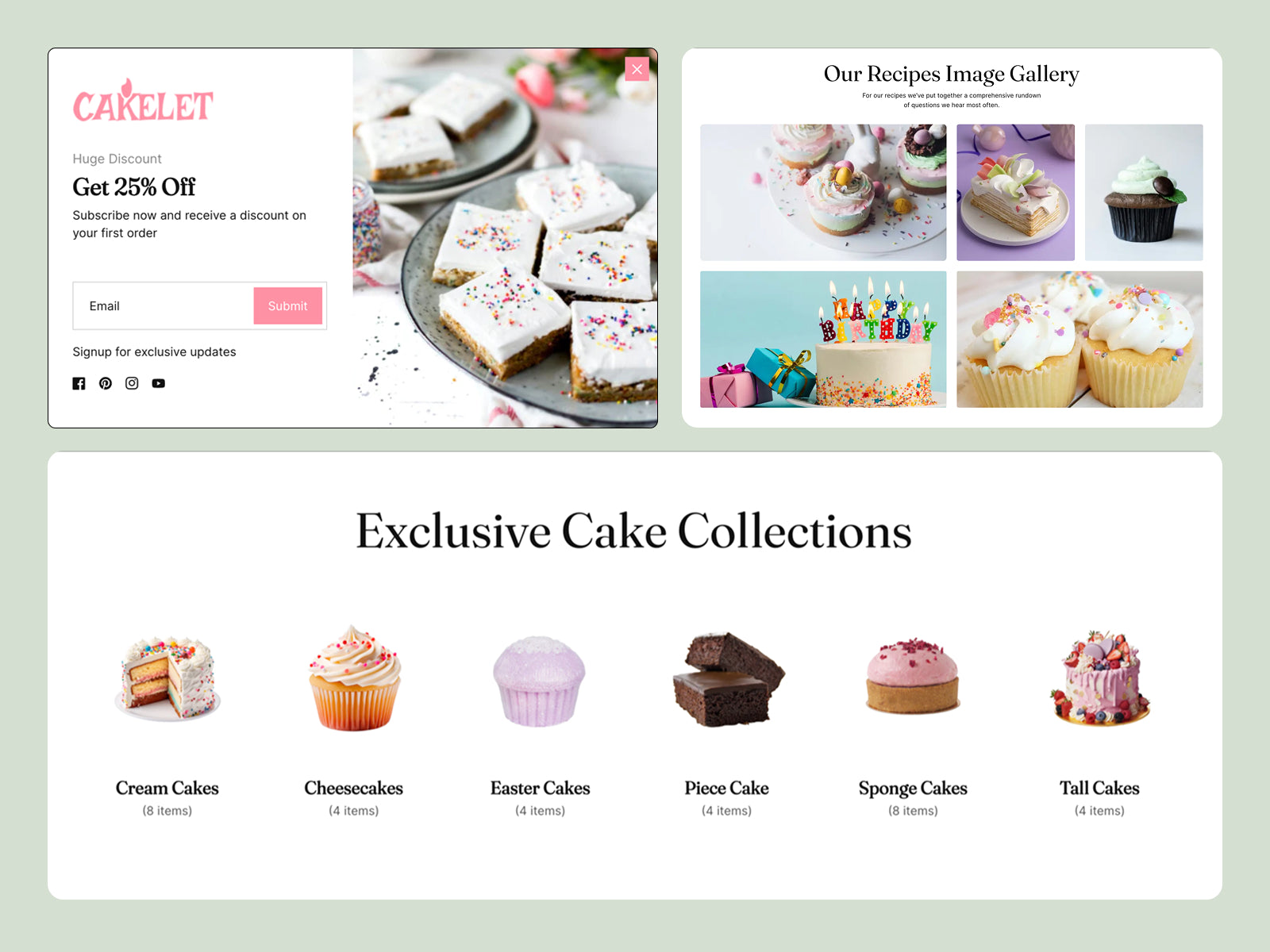 Showcase Cakes That Convert