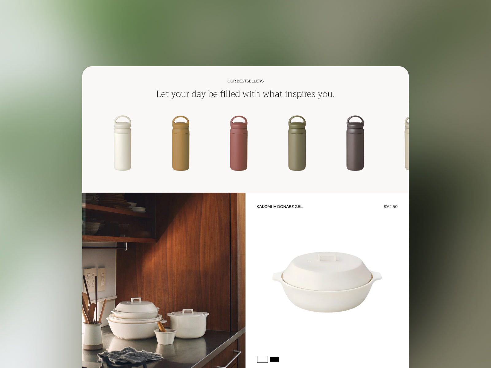 Let your products speak