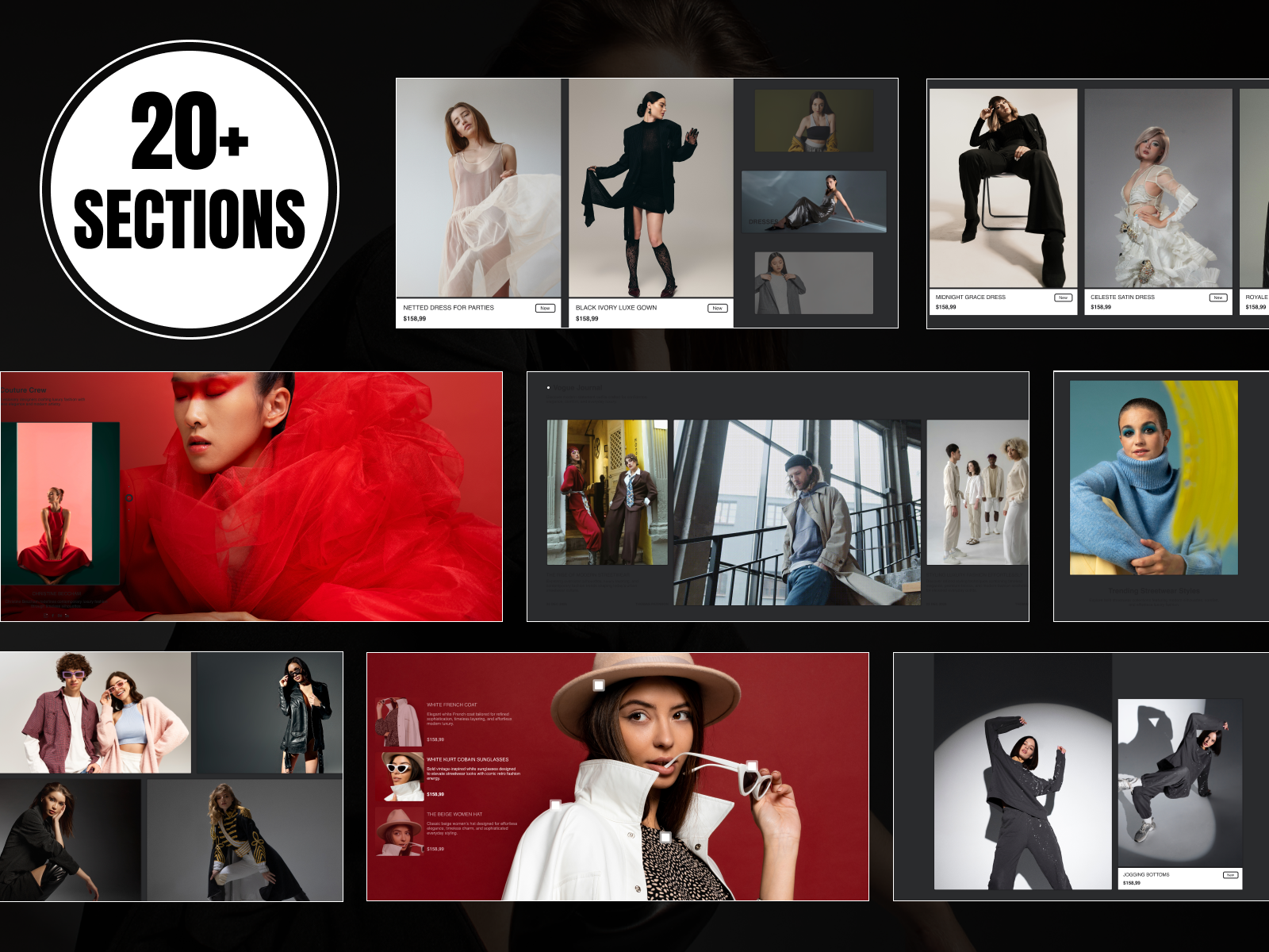Premium Sections and Blocks