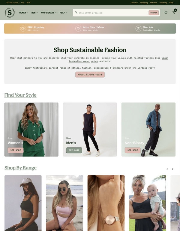 Storefront screenshot for 
