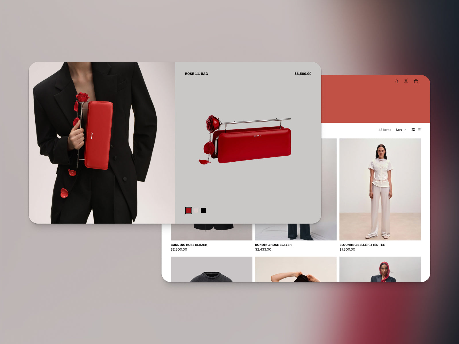 Stylish, distinctive layouts