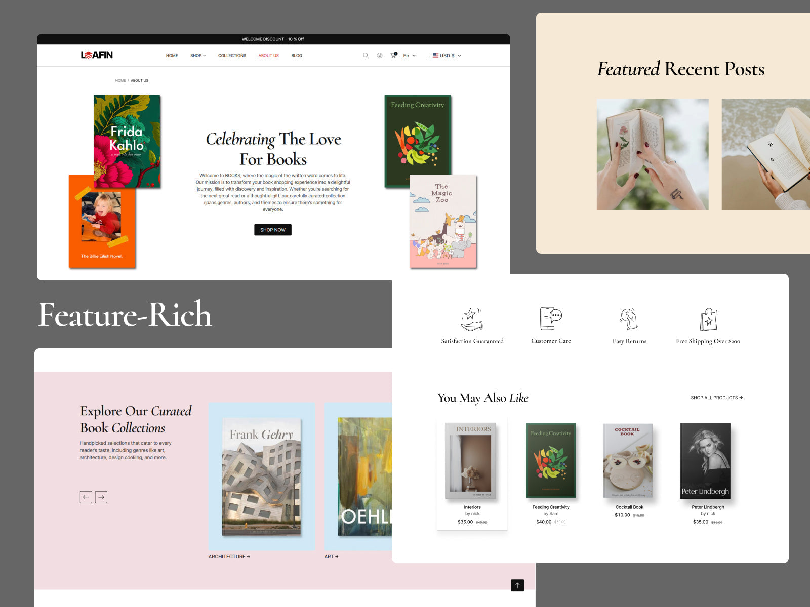 Packed with Book store, eBook