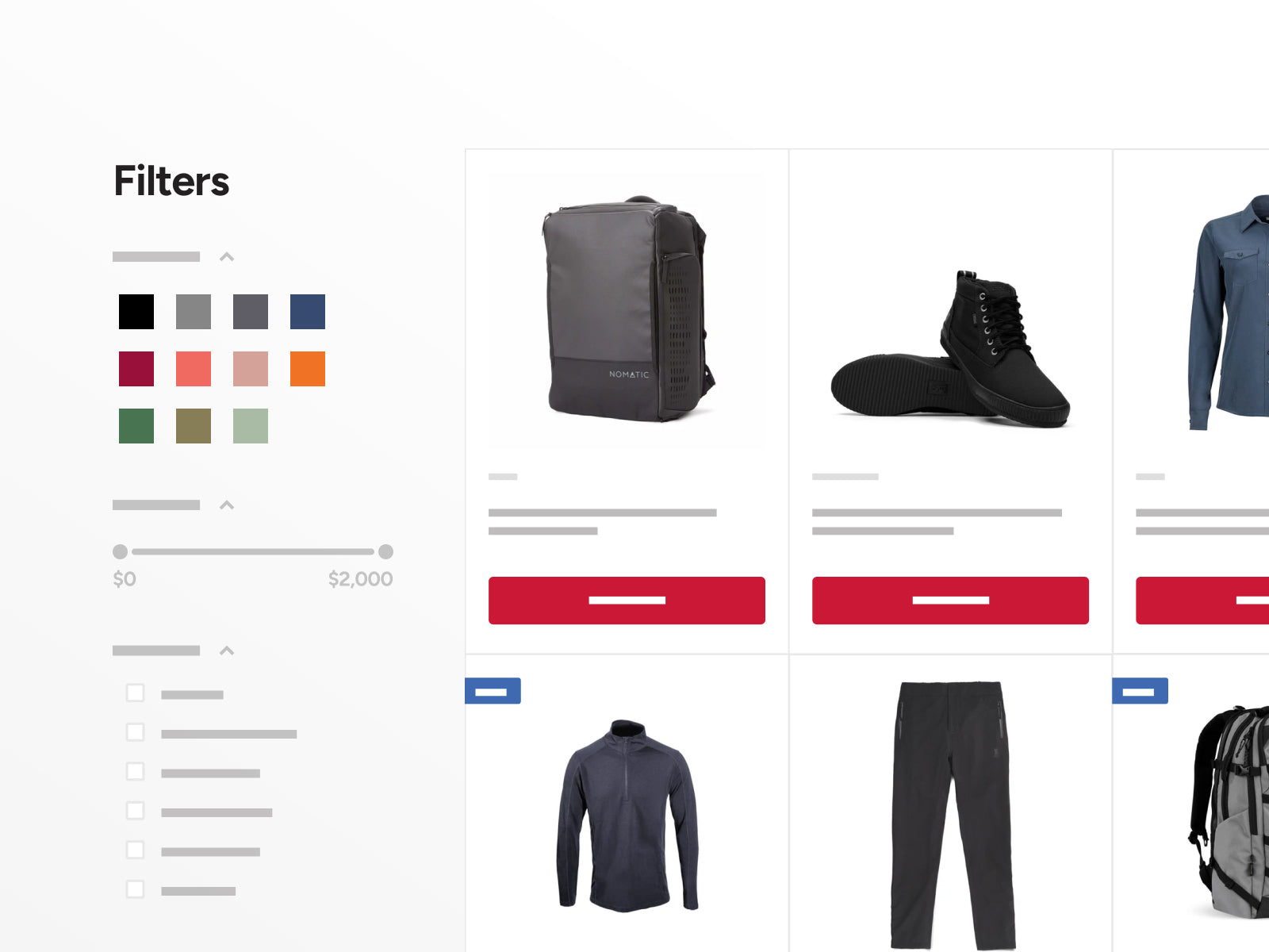Tailored for large catalogs