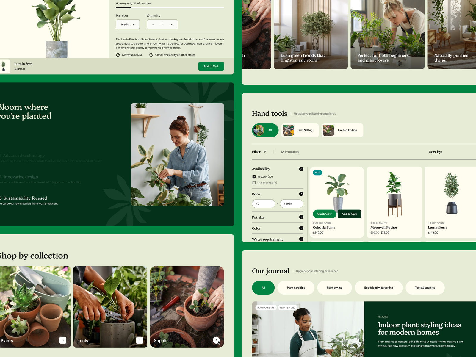 Home, Garden & Nature pages