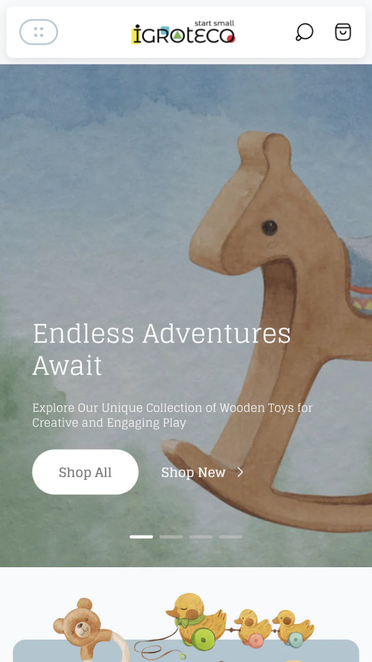 Theme screenshot that previews Sprout